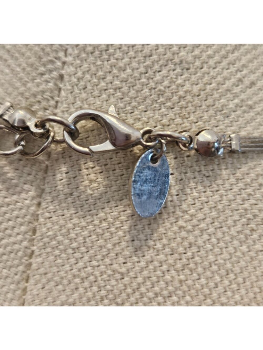 Charming Charlie Irredescent Blue Floating Beaded Multi-layer Necklace - Picture 2 of 3